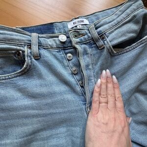 Re/Done High Waist Skinny in Mid90s